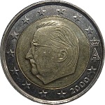 2 euro Belgien Albert II v1