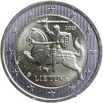 2 euro Litauen