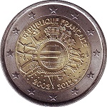 2012 - 10 Jahre Euro (Frankreich)