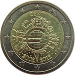 2012 - 10 Jahre Euro (Estland)