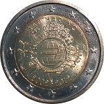 2012 - 10 Jahre Euro (San Marino)