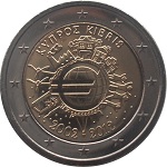 2012 - 10 Jahre Euro (Zypern)