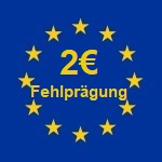 2-Euro-Münzen mit Fehlprägung​